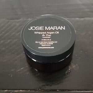 JOSIE MARAN Body Butter Whipped Argan Oil Unscented Travel Size